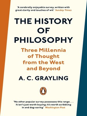 cover image of The History of Philosophy